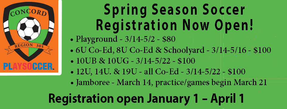 Spring Registration